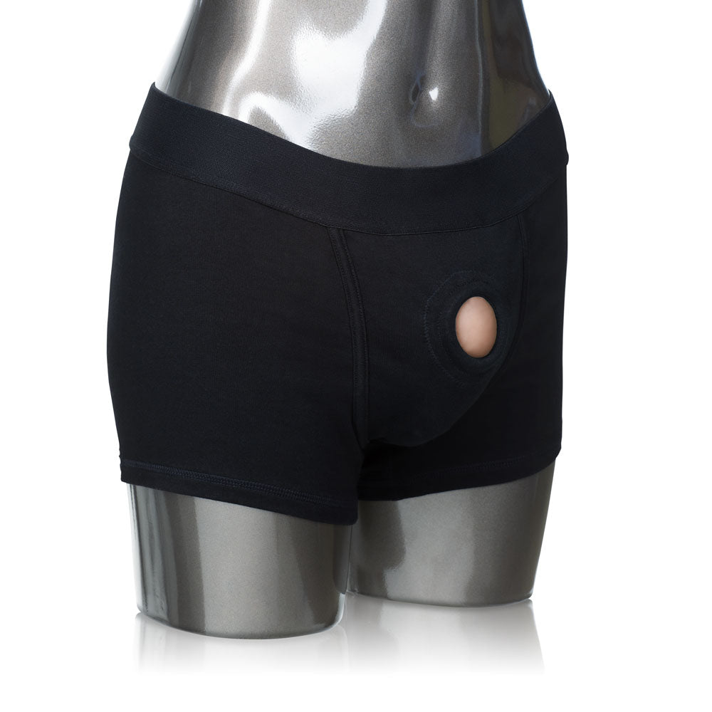 "Packer Gear Black Boxer Brief Harness Xl/2xl SE1576203"
