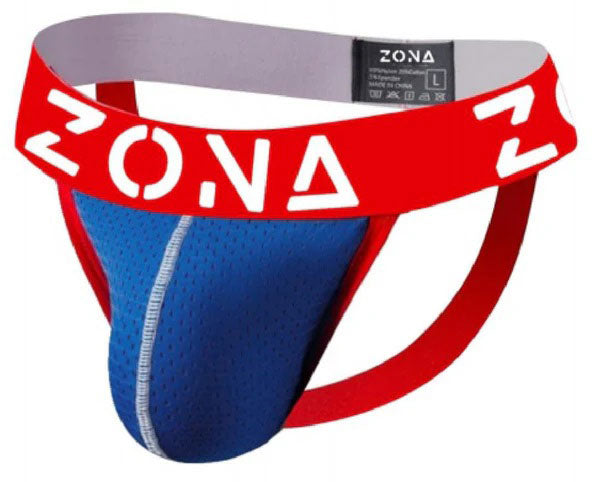 "Blue Rush Jockstrap - Small HS006D-S"